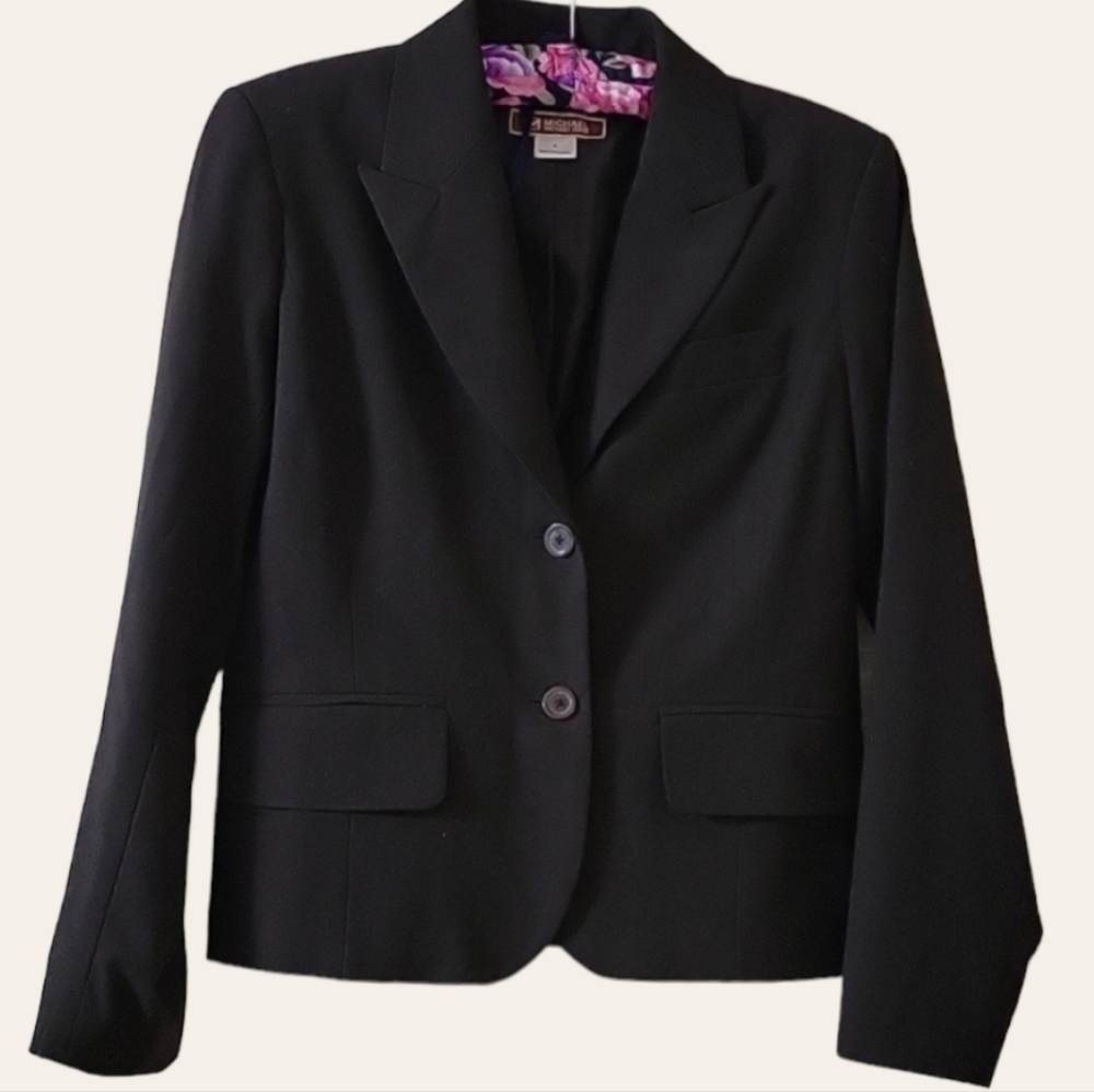 MICHAEL Michael Kors Dark Brown Blazer sz 8